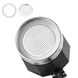 Replacement Silicone Gasket Aluminium Filter Set for Moka Pot
