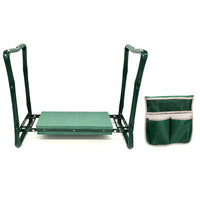 2 in 1 Foldable Garden Kneeler and Seat Comfortable Gardening Stool Kneeling Bench