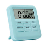 Digital Kitchen Timer with Large Display 99 Hour Countdown Count Up Timer with Retractable Stand for Cooking Classroom Workout Blue