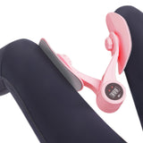 Thigh Trainer with Smart Counter Adjustable Exercise Equipment for Leg and Core Exercises Pink
