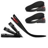 2 Pairs of Shoe Insoles 3-9cm Height Adjustable Heel Inserts for Men Women