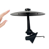 Car Air Vent Drum Cymbal Decoration Musical Cymbal Ornament for Car Truck SUV Silver