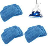 9PCS Washable Steam Mop Pads Compatible with Euroflex Monster Floor Steamer