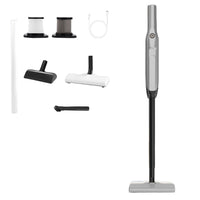 Cordless Vacuum Cleaner Rechargeable Handheld Vacuum for Hardwood Floor Grey