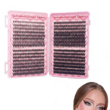 640Pcs Lash Clusters Individual Eyelash Extensions 30D-60D Mixed Volume False Lashes