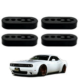 4PCS Universal Black Rubber Exhaust Hanger Mount Brackets for Sedan SUV Truck Van