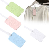 4Pcs Hanging EVA Wardrobe Aromatherapy Tablets Car Air Freshener Incense Tablets with Lanyard 的副本