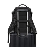 Sport Backpack Travel Rucksack Duffel Shoulder Hiking Camping Bag with Shoe Compartment Black