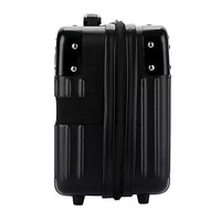 14 Inches Travel Suitcase Hard Shell Cosmetic Case Portable Carry Suitcase Black