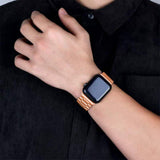 Stainless Steel iWatch Band Metal Strap For Apple Watch-42-44-45mm Rose Gold