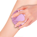 Painless Physical Hair Removal Exfoliation Tool Manual Hair Eraser for Body Arm Leg -Blue