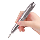 Portable Nail Drill Machine Kit USB Rechargeable Manicure Pedicure Tools -Silver