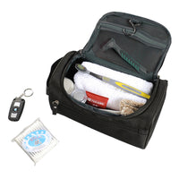 Travel Makeup Bag Cosmetic Toiletry Case Hanging Wash Organizer-Black