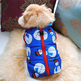 Pet Christmas Jacket Dog Christmas Clothing XL -Snowman Style