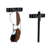 5Pcs Punching Free Black Cable Organizer Holder