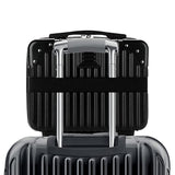 14 Inches Travel Suitcase Hard Shell Cosmetic Case Portable Carry Suitcase Black