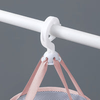 Hanging Mini Mesh Drying Rack Basket Pink