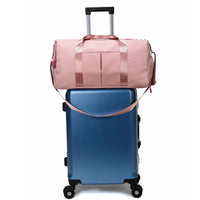 Minimalist Large Capacity Duffel Bag Travel Bag-Pink