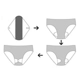 7Pcs Reusable Period Pads Graphene washable Menstrual Pads