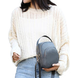 Women Mini Nylon Crossbody Bag Shoulder Bag Handbag Grey