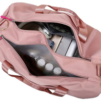 Minimalist Large Capacity Duffel Bag Travel Bag-Pink