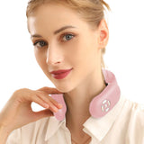 Electric Neck Massager with Remote Control Pink