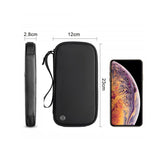 RFID Travel Passport Holder Passport Wallet for Family Black
