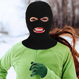 1 Piece 3 Hole Full Face Ski Mask Navy