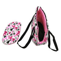 Pet Carrier Bag Pet Dog Cat Carrier L Size-Pink
