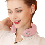 Electric Neck Massager with Remote Control Pink