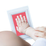 Baby Hand Foot Print Kit Keepsake New born Footprint Handprint -Pink