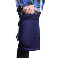 Travel Makeup Bag Cosmetic Toiletry Case Hanging Wash Organizer-Navy