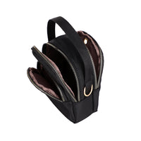 Women Mini Nylon Crossbody Bag Shoulder Bag Handbag Black