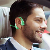 Bone Conduction Bluetooth Earphones Green