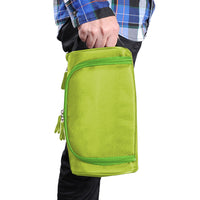 Travel Makeup Bag Cosmetic Toiletry Case Hanging Wash Organizer-Green