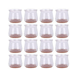 Set of 16Pcs Silicon Chair Leg Covers Hardwood Furniture Foot Protector