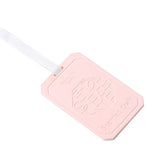 Hanging EVA Wardrobe Aromatherapy Tablets Car Air Freshener Incense Tablets with Lanyard Pink