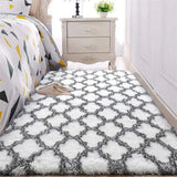 Fluffy Shaggy Soft Carpet Area Rugs For Living Room