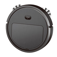Automatic Smart Sweeping Robot Vacuum Cleaner Dry Wet Floor Mop-Black