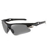 Cycling Running Glasses Sports Sunglasses for Men Women Grey