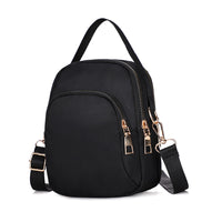 Women Mini Nylon Crossbody Bag Shoulder Bag Handbag Black
