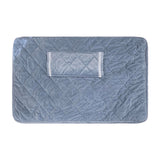 Portable Heated Travel Blanket USB Thermostatic Heating Pad Grey