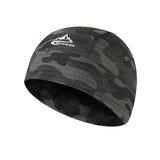 Breathable Helmet Liner Cap Cooling Skull Cap Running Cycling Sports Outdoor Hats-Camo Green