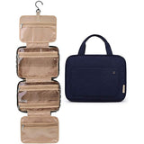 Travel Makeup Cosmetic Bathroom Toiletry Wash Shower Storage Bag Case With Hook Blue