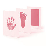 Baby Hand Foot Print Kit Keepsake New born Footprint Handprint -Pink