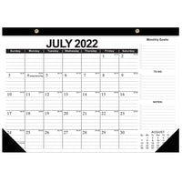 18 Monthly Desk Calendar 2023 with To-do List & Notes Content -Style 1