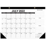 18 Monthly Desk Calendar 2023 with To-do List & Notes Content -Style 1