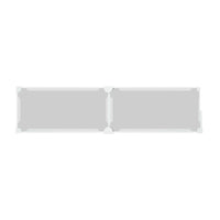 Under Bed Pet Blocker Gap Bumper for Under Couch Toy Blocker Stop