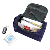 Travel Makeup Bag Cosmetic Toiletry Case Hanging Wash Organizer-Navy
