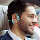Bone Conduction Bluetooth Earphones Blue